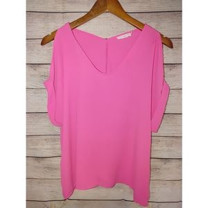 Lush hot pink blouse